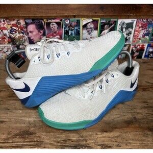 Nike CJ5613-991 Metcon 5 Training Weightlifting Shoes Sneakers Men’s 7.5 White